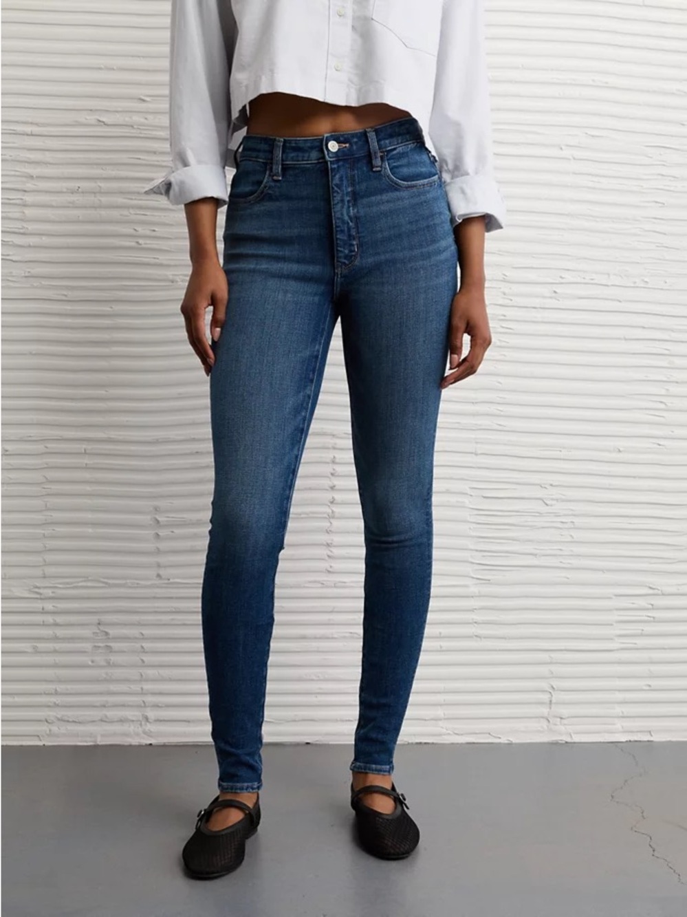 🌿4/$25 • American Eagle Outfitters Dream Super High-Waisted Jeggings